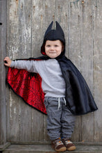 Charger l&#39;image dans la galerie, DEGUISEMENT 1 pc SPIDER / BAT cape REVERSIBLE 2-3 ans
