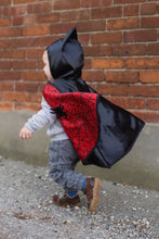 Charger l&#39;image dans la galerie, DEGUISEMENT 1 pc SPIDER / BAT cape REVERSIBLE 2-3 ans
