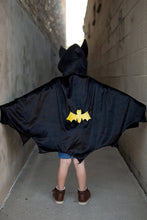 Charger l&#39;image dans la galerie, DEGUISEMENT 1 pc SPIDER / BAT cape REVERSIBLE 2-3 ans
