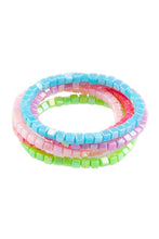 Charger l&#39;image dans la galerie, Ensemble de 5 bracelets Tints Tones Rainbow Bracelet Set
