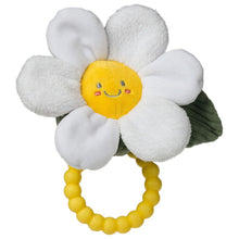 Charger l&#39;image dans la galerie, Jouet de dentition et peluche 5&#39;&#39; Fleur DAISY Flower
