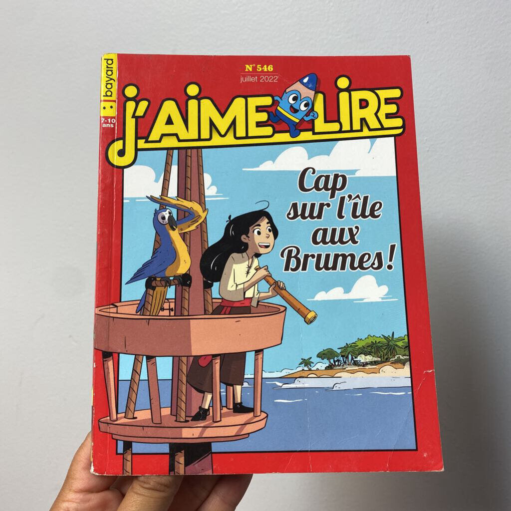 J'aime lire Cap sur L'ile aux brumes