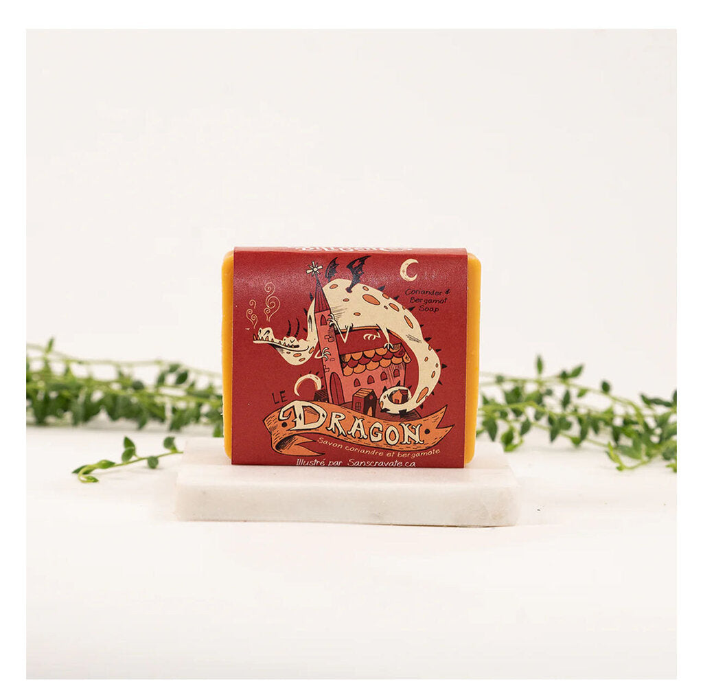 Savon 100g - Le Dragon - CORIANDRE ET BERGAMOTE