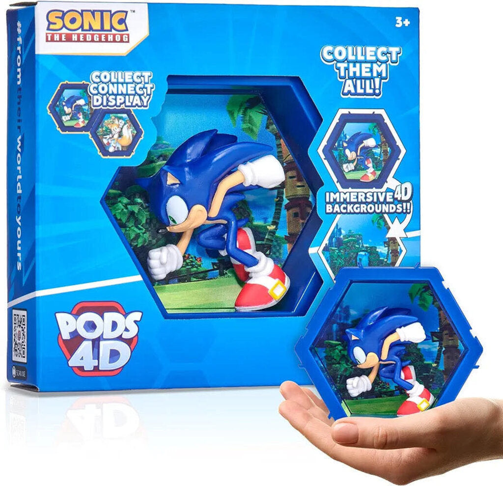 Figurine SONIC the Hedgehog PODS - 4D