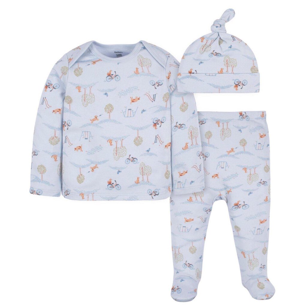 Ensemble 3 pcs PLAYGROUND PUPPY - NOUVEAU NÉE