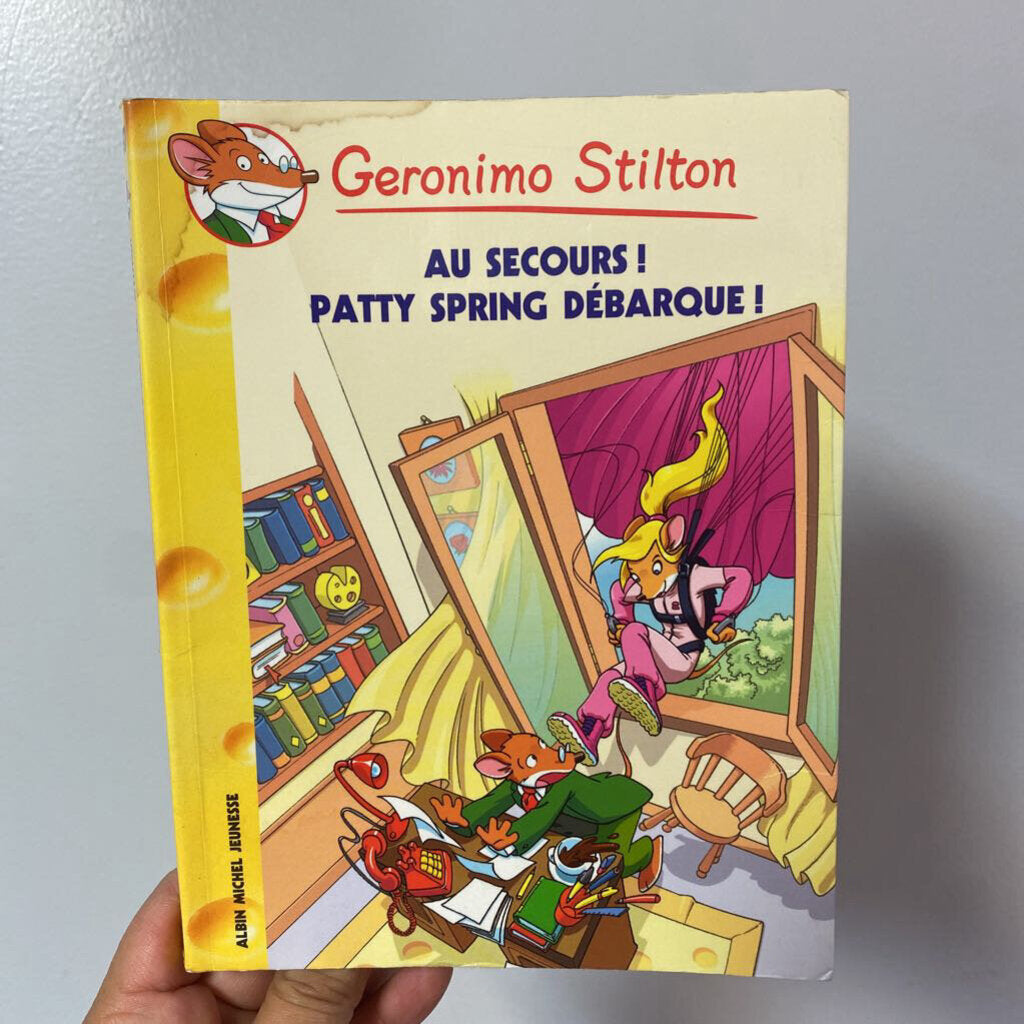 Geronimo stilton Au Seours patty spring debarque !