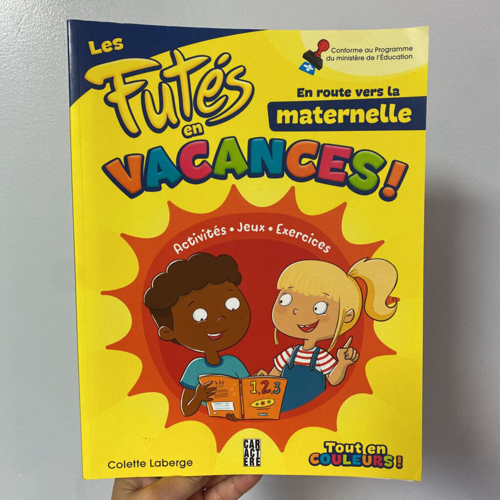 NEUF Livre d'activite Les futes e Vacances en route a la maternelle