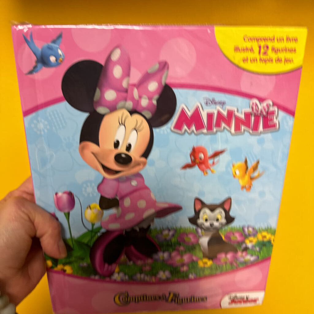 MINNIE - COMPLET livre avec 12 figurine et affiche