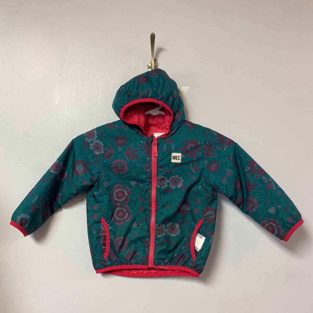 Veste manteau printemps automne REVERSIBLE +/- 2 ans