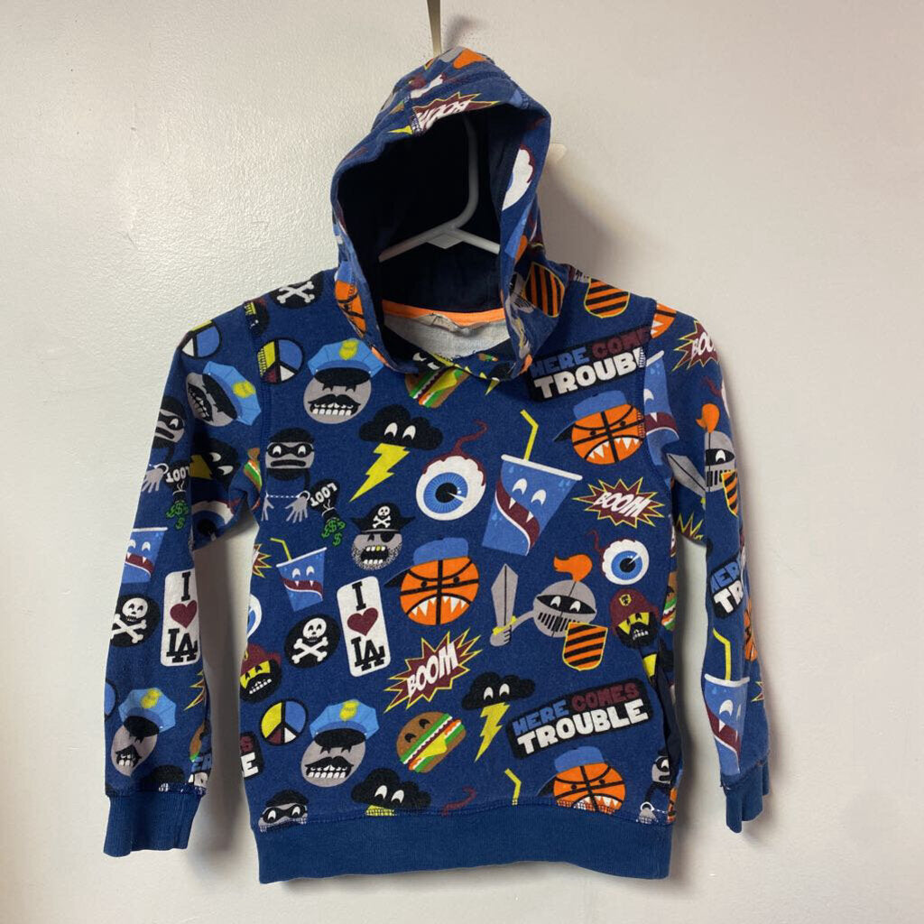 coton ouate avec hoodie 6-8 ans