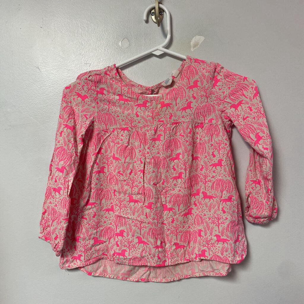 blouse manches longues MEDIUM +/- 7 ans