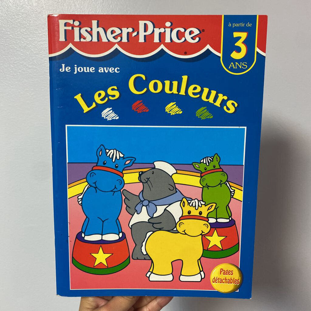 NEUF Livre d'apprentissage Je joue avec les couleurs