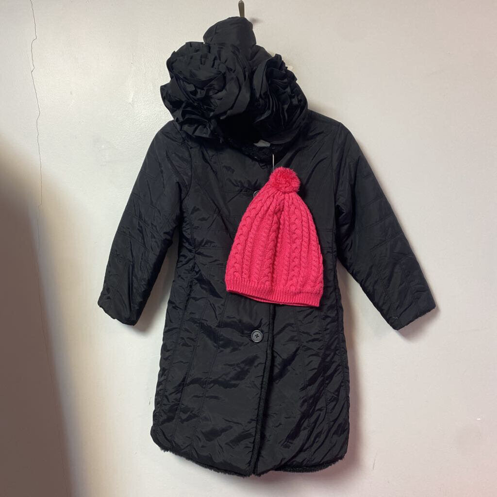 Manteau HIVER CHIC REVERSIBLE avec Tuque SOURIS MINI - 7-8 ans 8 ans