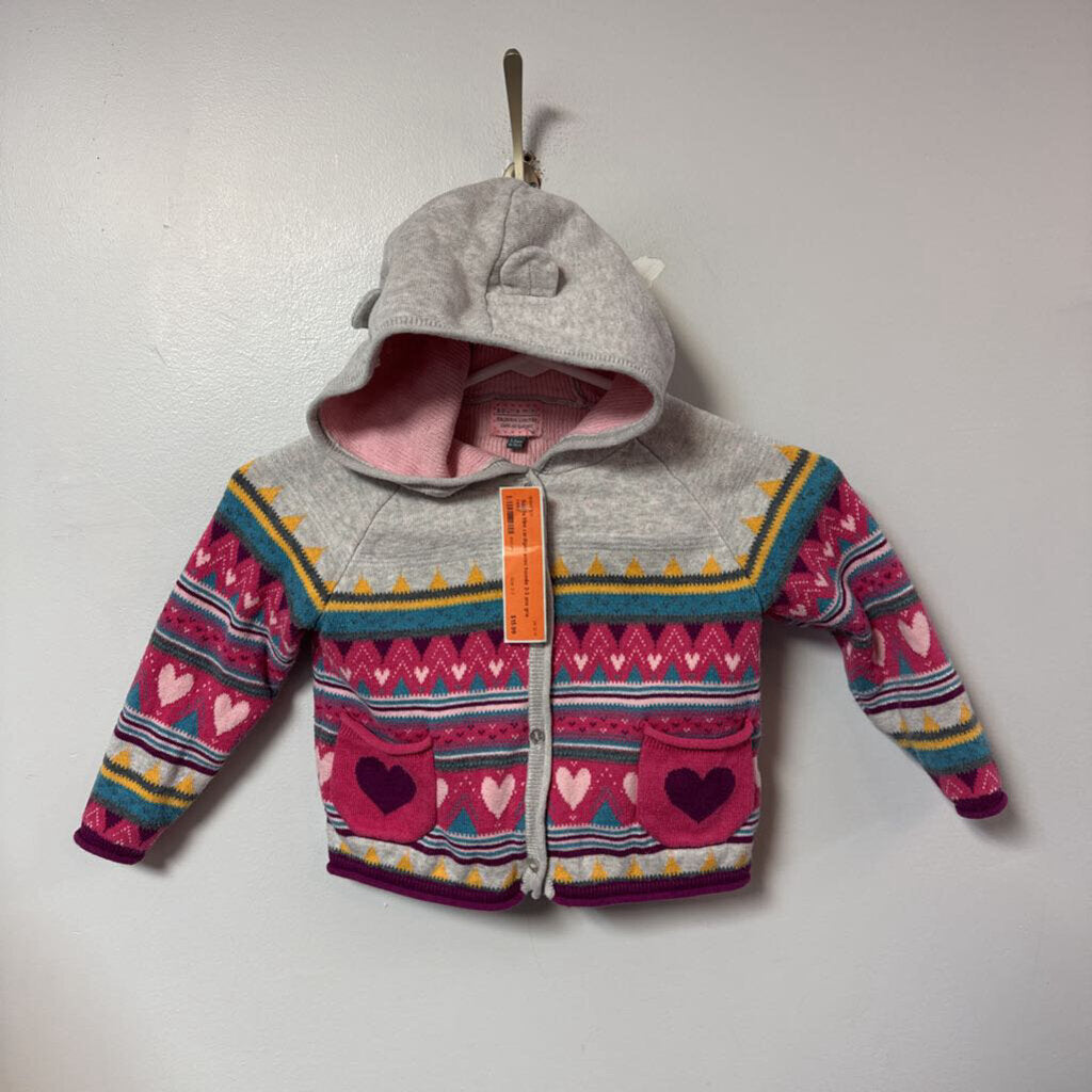 cardigan avec hoodie 2-3 ans