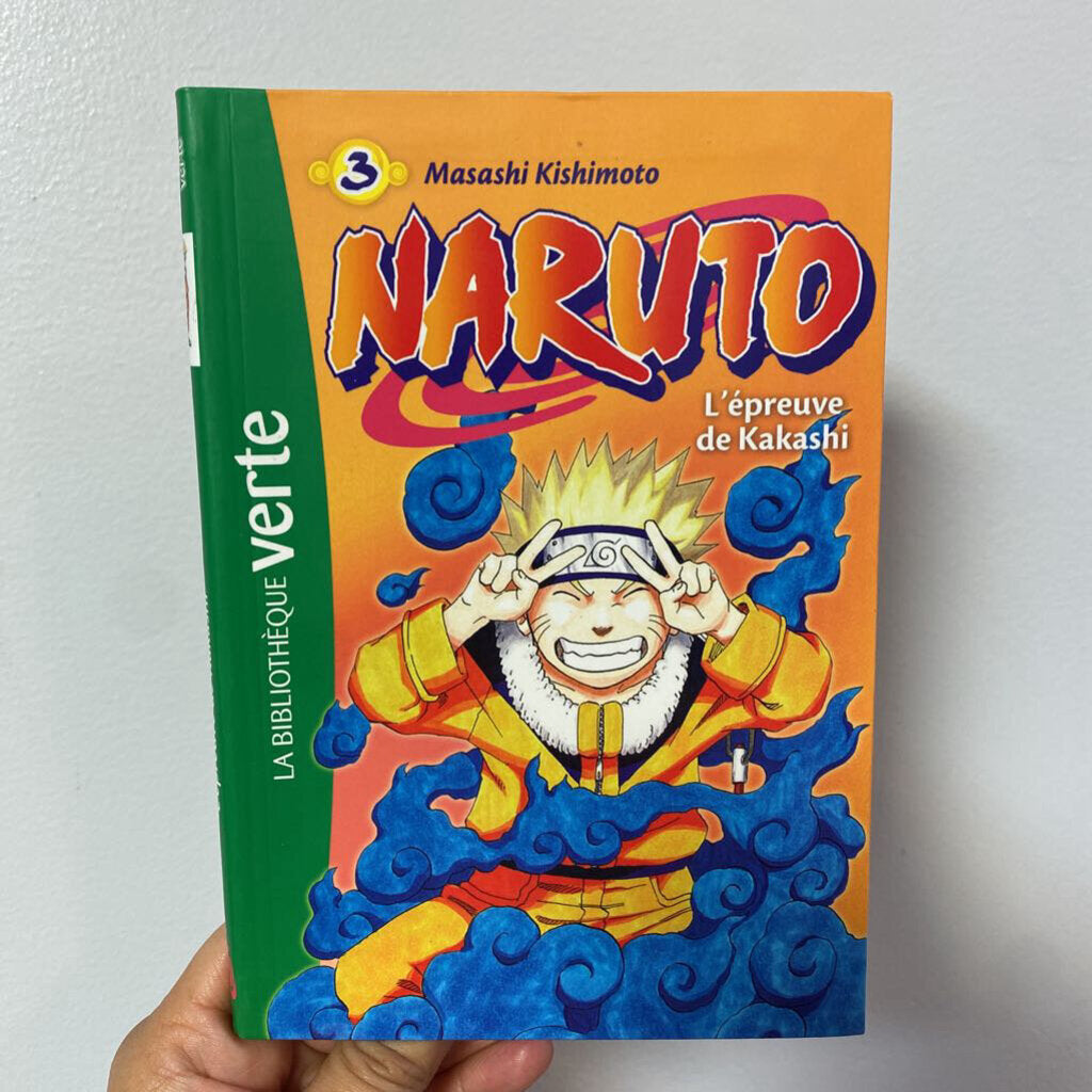 Naruto L'epreuve de Kakashi Tome 3