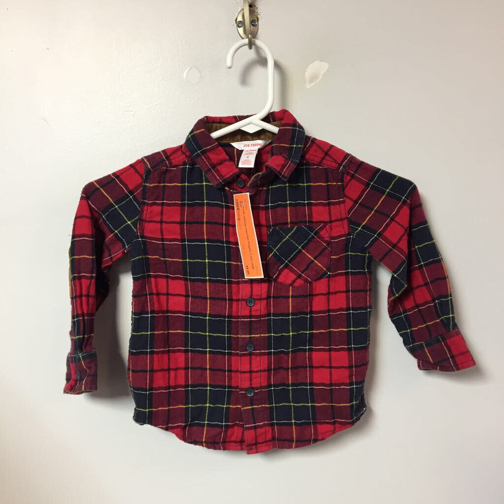 chemise manches longues 3 ans