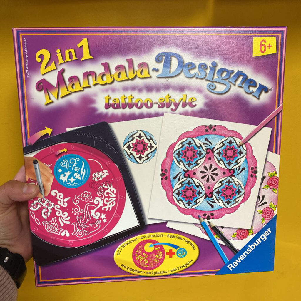 COMME NEUF Jeu de dessin Mandala Designer