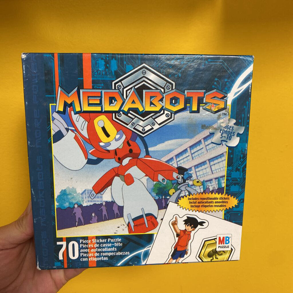 COMPLET Casse tete 70 pcs MEDABOTS