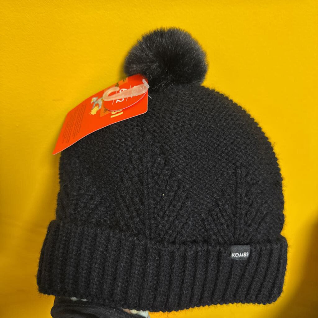 NEUF Tuque avec pompon 6-12 ans