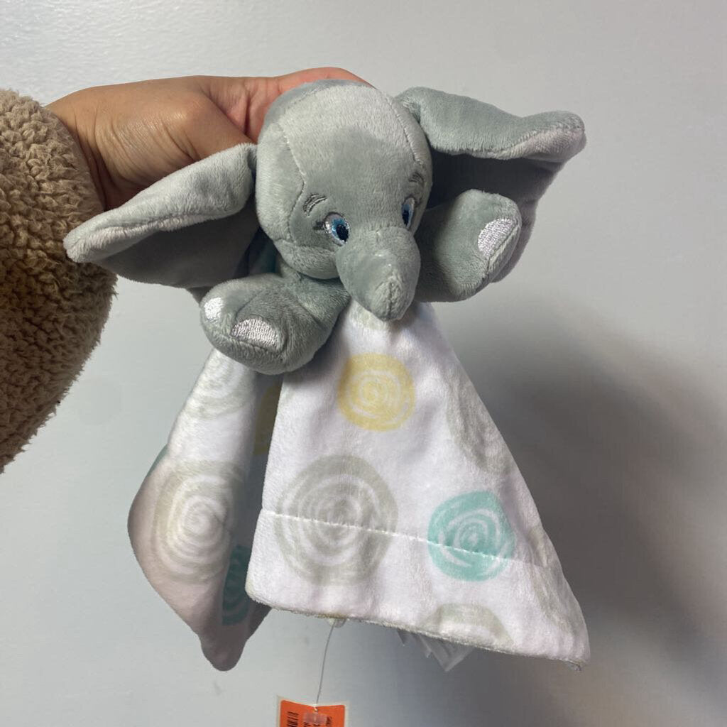 Doudou avec peluche tete ELEPHANT DUMBO