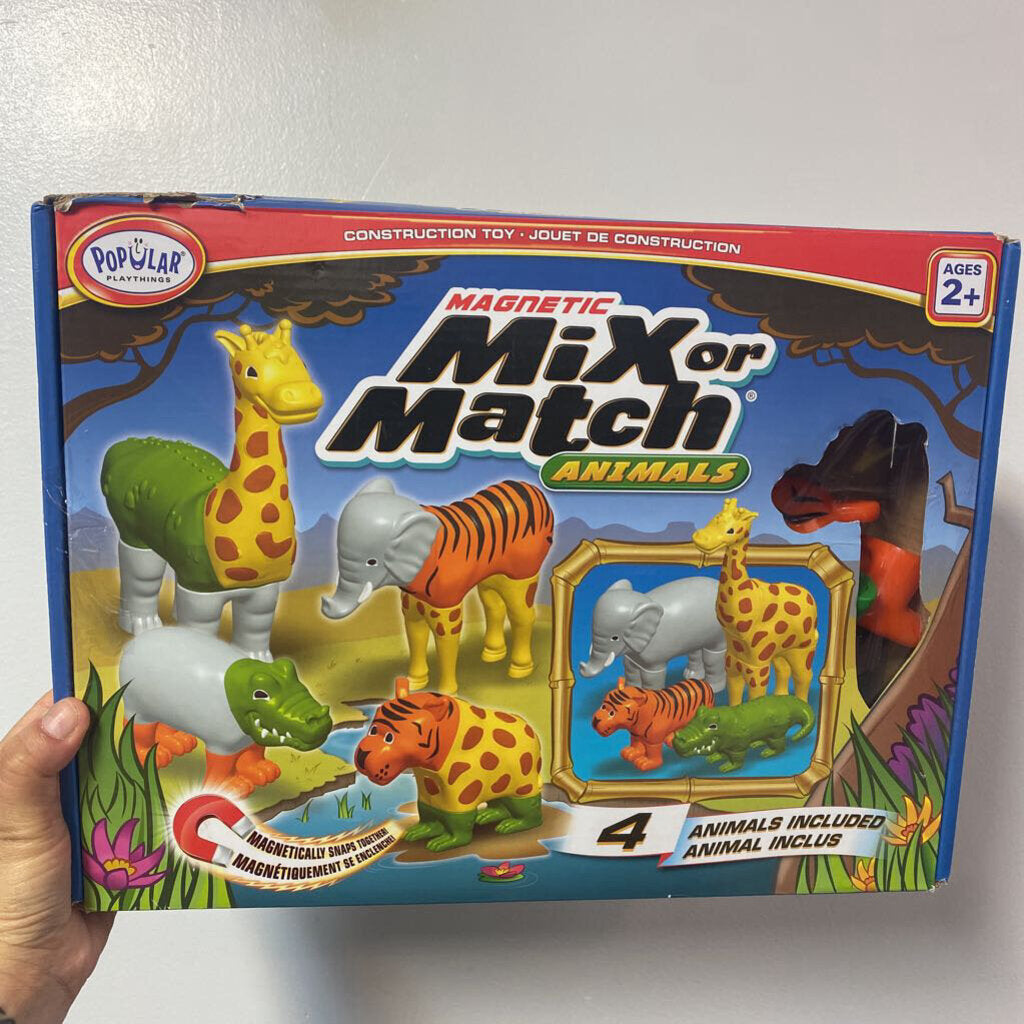 COMPLET MIEX OR M ATCH Jouet de construction a animaux magnétique