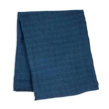 Charger l&#39;image dans la galerie, NAVY Couverture legere OU pour emmailloter - Swaddling blanket
