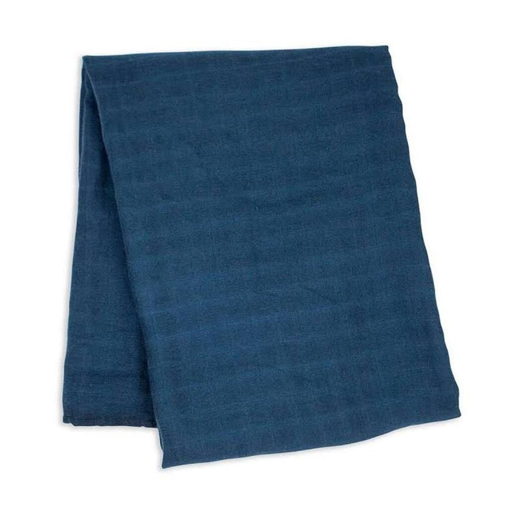 NAVY Couverture legere OU pour emmailloter - Swaddling blanket